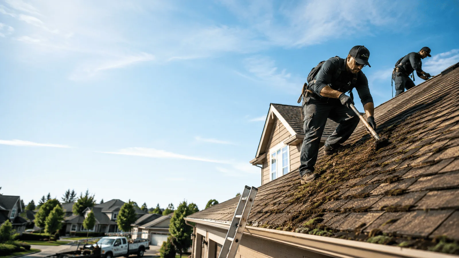 Roof Moss Removal in Coyle, OK near me